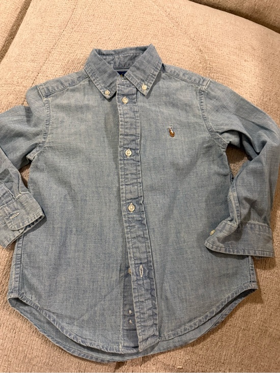 Ralph Lauren Other - Ralph Lauren Light Denim Button-Down Shirt for Kids